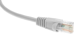 Патч-корд cat.5E stranded molded 0.5м серый RJ-45 (m)-RJ-45 (m)