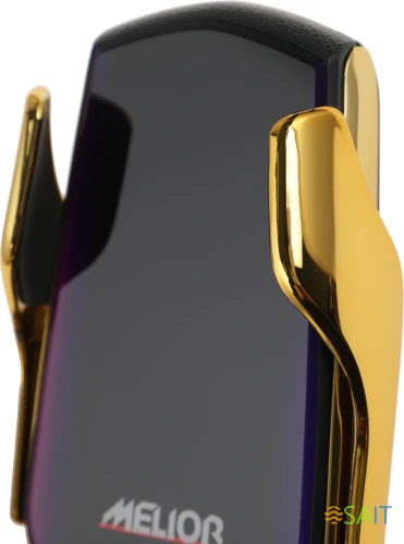 Держатель Wiiix CW-63V-G магнитный беспров.з/у. золотистый для смартфонов