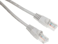 Патч-корд Buro UTP-5E-7M-G UTP 4 пары cat.5E CCA molded 7м серый RJ-45 (m)-RJ-45 (m)