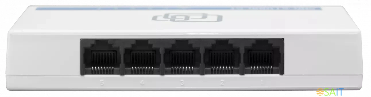 Коммутатор SNR SNR-S1100G-5T (L2) 5x1Гбит/с неуправляемый