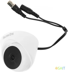 Камера видеонаблюдения аналоговая Falcon Eye FE-MHD-DP2e-20 2.8-2.8мм HD-CVI HD-TVI цв. корп.:белый
