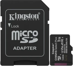 Флеш карта microSDXC 1TB Kingston SDCS3/1TB Canvas Select Plus V30 A1 + adapter