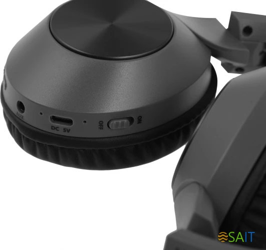 Наушники мониторные A4Tech 2Drumtek BH300 1м черный беспроводные bluetooth оголовье (BH300 ASH GREY)