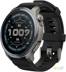Смарт-часы Amazfit Balance 2 A2430 1.5&quot; AMOLED корп.серый рем.черный разм.брасл.:140-210мм (6972596108955)