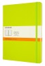 Блокнот Moleskine CLASSIC QP090C2 XLarge 190х250мм 192стр. линейка твердая обложка лайм