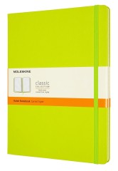 Блокнот Moleskine CLASSIC QP090C2 XLarge 190х250мм 192стр. линейка твердая обложка лайм