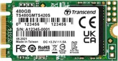 Накопитель SSD Transcend SATA-III 480GB TS480GMTS420S 420S M.2 2242 0.3 DWPD