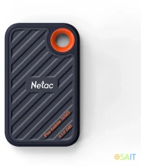 Накопитель SSD Netac USB-C 512Gb NT01ZX20-512G-32BL ZX20 2.5" синий