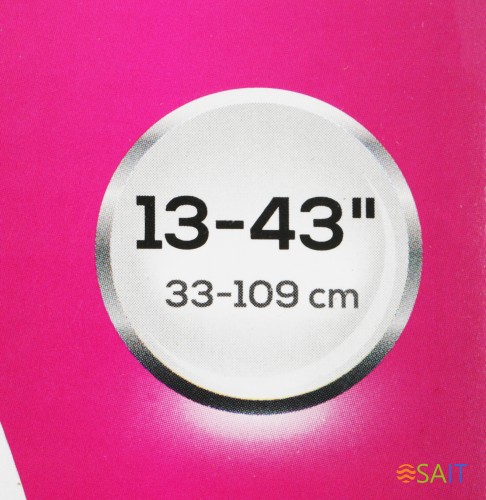 Кронштейн для телевизора Ultramounts UM866B черный 15"-42" макс.20кг настенный поворот и наклон