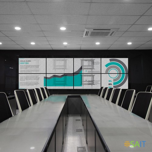 Кронштейн для телевизора Onkron PRO7G черный 50"-70" макс.50кг настенный наклонно-выдвижной