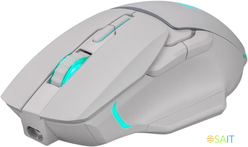 Мышь Defender Stix GM-009 белый оптическая 3200dpi беспров. USB-C 6but (52009)