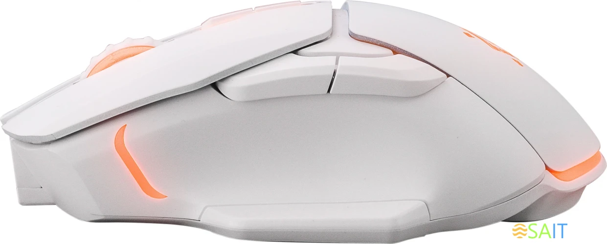 Мышь Defender Stix GM-009 белый оптическая 3200dpi беспров. USB-C 6but (52009)