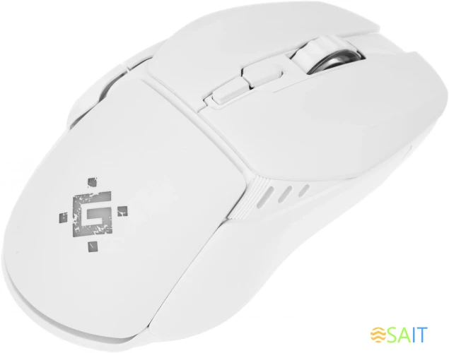 Мышь Defender Stix GM-009 белый оптическая 3200dpi беспров. USB-C 6but (52009)