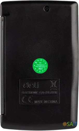 Калькулятор карманный Deli E39219 серый 8-разр.