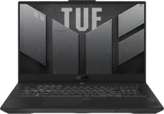 Ноутбук Asus TUF Gaming A17 FA707NV-HX064 Ryzen 5 7535HS 16Gb SSD1Tb NVIDIA GeForce RTX4060 8Gb 17.3" IPS FHD (1920x1080) noOS grey WiFi BT Cam (90NR0E35-M003R0)