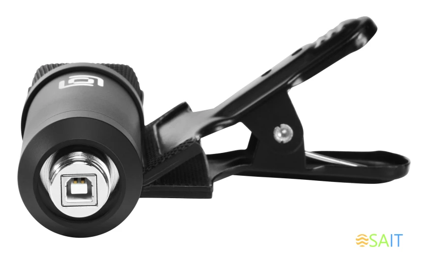 Микрофон проводной Оклик SM-700G 2.5м черный