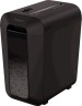 Шредер Fellowes PowerShred LX65 черный (секр.P-4) фрагменты 10лист. 22лтр. скрепки скобы пл.карты