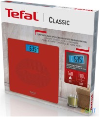 Весы напольные электронные Tefal PP1538V0 макс.160кг красный