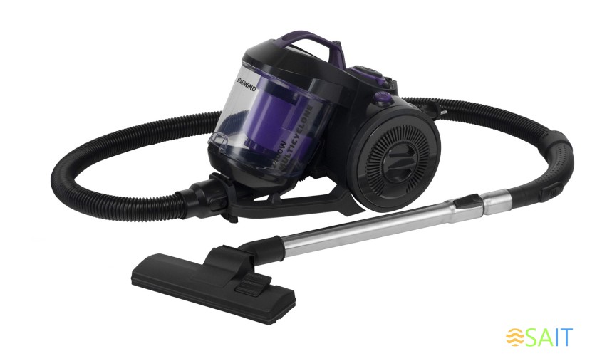 Пылесос Starwind SCV2040 2400Вт серый/фиолетовый