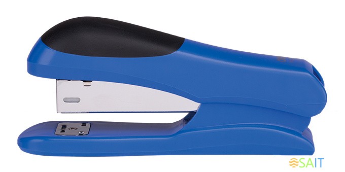 Степлер Deli E0305 Essential 24/6 26/6 (20листов) ассорти 100скоб коробка