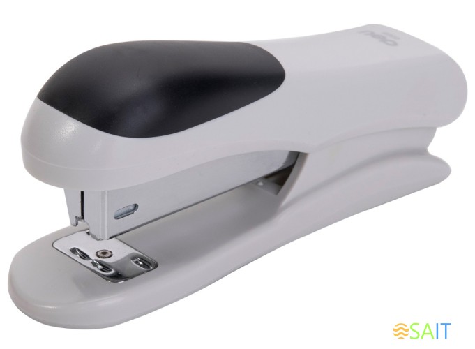 Степлер Deli E0305 Essential 24/6 26/6 (20листов) ассорти 100скоб коробка