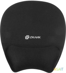 Коврик для мыши Оклик OK-RG0580-BK Мини черный 245x220x24мм