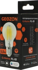 Умная лампа Geozon FL-01 E27 5.5Вт 500lm Wi-Fi (упак.:1шт) (GSH-SLF01)