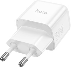 Сетевое зар./устр. Hoco N32 Glory White 30W 3A+2A+1.5A (PD+QC+AFC) USB Type-C универсальное белый