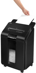 Шредер Fellowes® AutoMax® 100M, минирезка DIN P-4, 4х10 мм, автоподача 100 лст., 23 лтр., автореверc, шт Fellowes AutoMax 100M