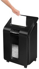 Шредер Fellowes® AutoMax® 100M, минирезка DIN P-4, 4х10 мм, автоподача 100 лст., 23 лтр., автореверc, шт Fellowes AutoMax 100M