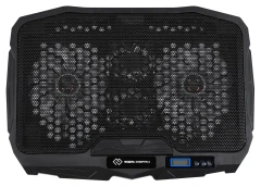 Подставка для ноутбука Digma D-NCP170-4 17"390x280x28мм 2xUSB 4x 70/125ммFAN 750г черный