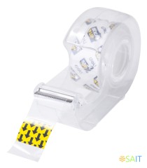 Клейкая лента канцелярская Deli EA30211 кристально-прозрачная шир.18мм дл.7.62м блистер (упак.:1шт)