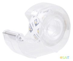 Клейкая лента канцелярская Deli EA30211 кристально-прозрачная шир.18мм дл.7.62м блистер (упак.:1шт)