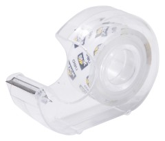 Клейкая лента канцелярская Deli EA30211 кристально-прозрачная шир.18мм дл.7.62м блистер (упак.:1шт)