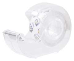 Клейкая лента канцелярская Deli EA30211 кристально-прозрачная шир.18мм дл.7.62м блистер (упак.:1шт)