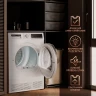 Сушильная машина Weissgauff WD 5697 D Condenser кл.энер.:B макс.загр.:7кг белый (433081)
