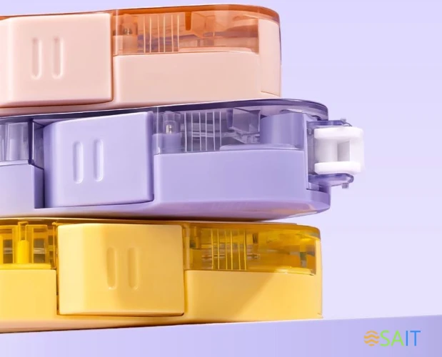 Лента коррект. Deli Nusign NS161VIOLET 6мх5мм фиолетовый корпус белый блистер