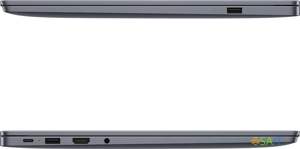 Ноутбук Huawei MateBook D 14 MDF-X Core i5 12450H 8Gb SSD512Gb Intel UHD Graphics 14" IPS FHD (1920x1080) noOS grey space WiFi BT Cam (53013XFQ)