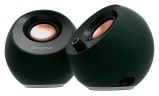 Колонки Creative Pebble Pro 2.0 черный/темно-зеленый 10Вт BT портативные