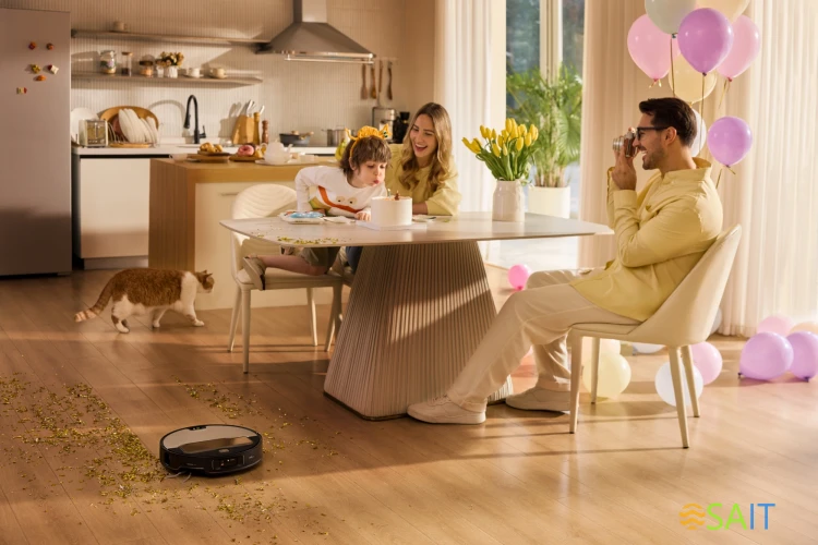 Пылесос-робот Roborock Z70 silver серебристый