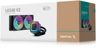Система водяного охлаждения Deepcool LE240 V2 ARGB Soc-AM5/AM4/1200/1700/1851 черный 4-pin 28.2-31.6dB Al 220W 1359gr Ret (R-LE240-BKAMMC-G-2)