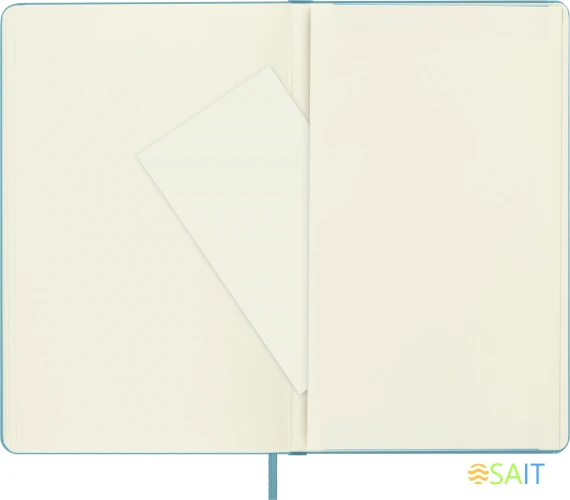 Блокнот Moleskine CLASSIC QP062B35 Large 130х210мм 240стр. нелинованный твердая обложка голубой