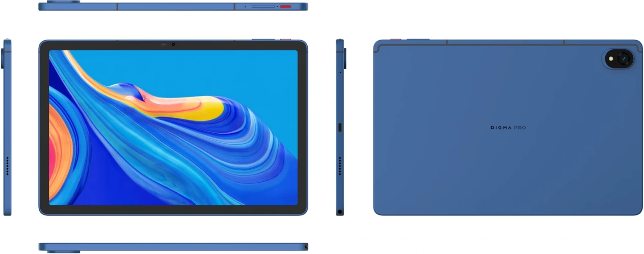 Планшет Digma Pro Edge G85 (2.0) 8C RAM8Gb ROM256Gb 11" In-Cell 1920x1200 4G 2Sim Android 14 синий 13Mpix 5Mpix BT WiFi microSD 256Gb 7000mAh