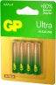 Батарея GP Ultra Alkaline 24AUA21-2CRSBC4 AAA (4шт) блистер