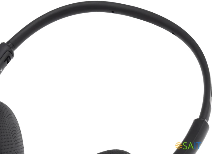 Наушники с микрофоном Оклик HS-L900 черный 2.8м накладные оголовье (1532022)