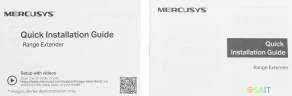 Повторитель беспроводного сигнала Mercusys ME80X AX3000 10/100/1000BASE-TX белый