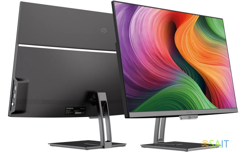 Моноблок Digma Action 21.5" Full HD N95 (1.7) 8Gb SSD256Gb UHDG 600 CR Windows 11 Professional GbitEth WiFi BT 36W клавиатура мышь Cam черный 1920x1080