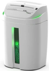 Шредер Kobra C4-Hybrid E/S серый (секр.P-4) фрагменты 15лист. 40лтр. скрепки скобы пл.карты CD