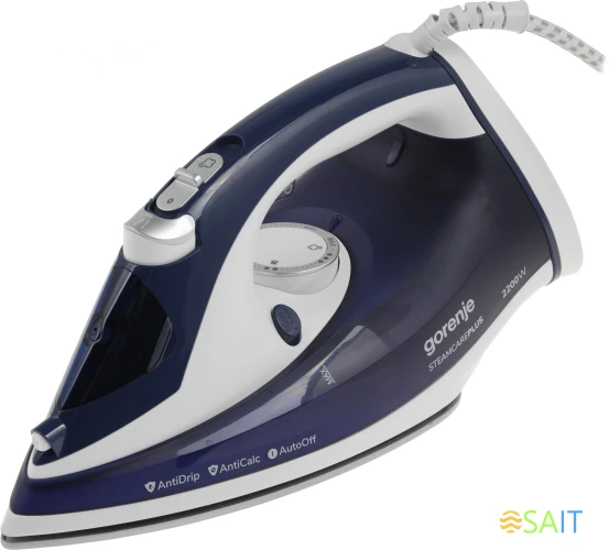 Утюг Gorenje SIH2200BLC 2200Вт синий/белый