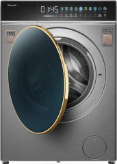 Стиральная машина Weissgauff WMD 58411 Direct Drive Inverter Premium Steam Stee загр.фронтальная макс.:11кг (с сушкой) нержавеющая сталь